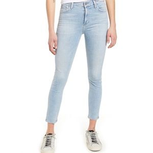 Citizens of Humanity rocket high rise crop jeans with stretch